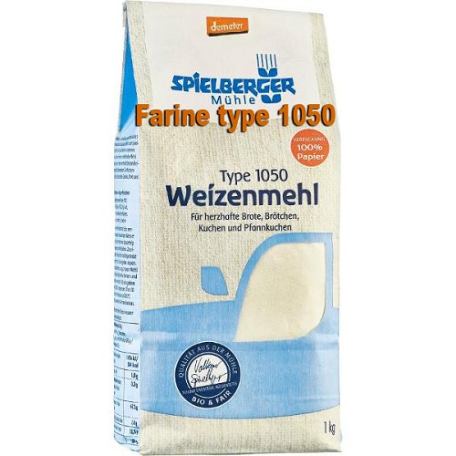 Tous les produits Bio : Farine fine type 1050 Spielberger 1 kg