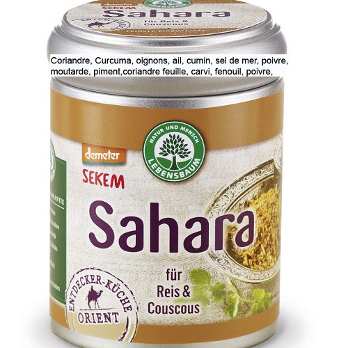 Tous les produits Bio : Sahara au 13 épices épices orientales 65g