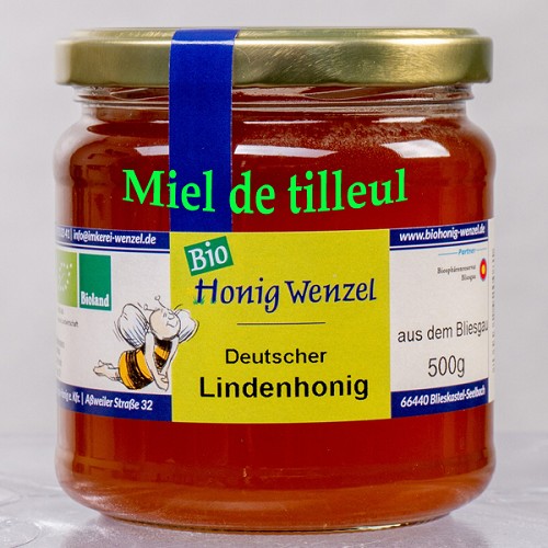 Miel de Tilleul crémeux 500g