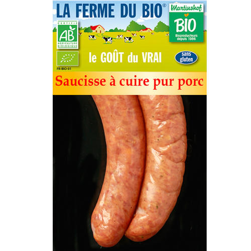 Saucisse à cuire P.P. 180g