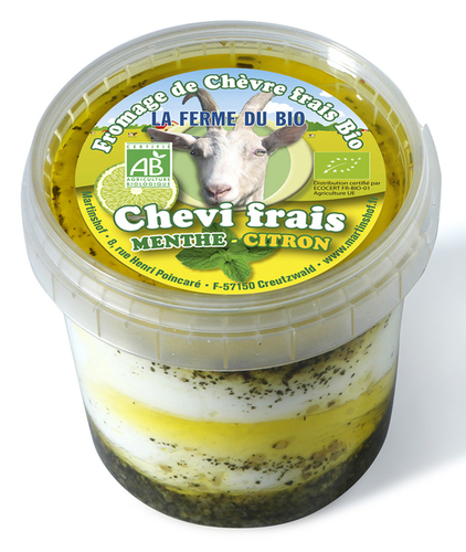 Chevi frais Citron-Menthe 150g