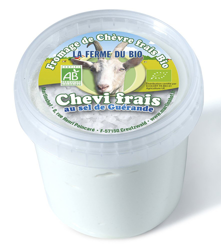 Chevi frais sel de Guérande 150g