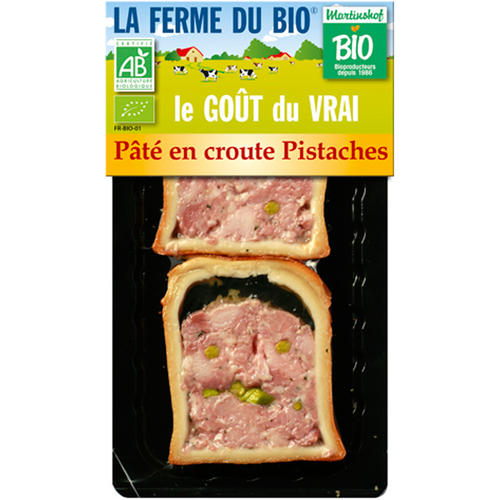 Pâté en croute pistaches 180g 
