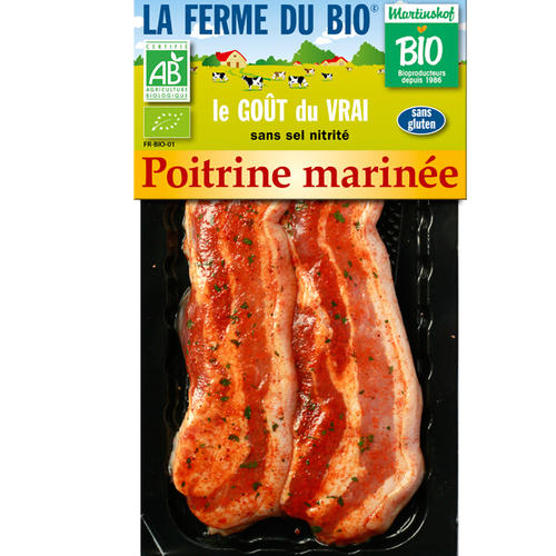 Poitrine marinée 2x120g 
