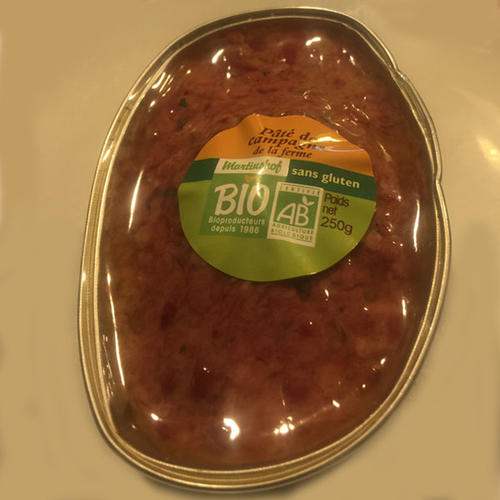 Pâté de campagne de la ferme 250g