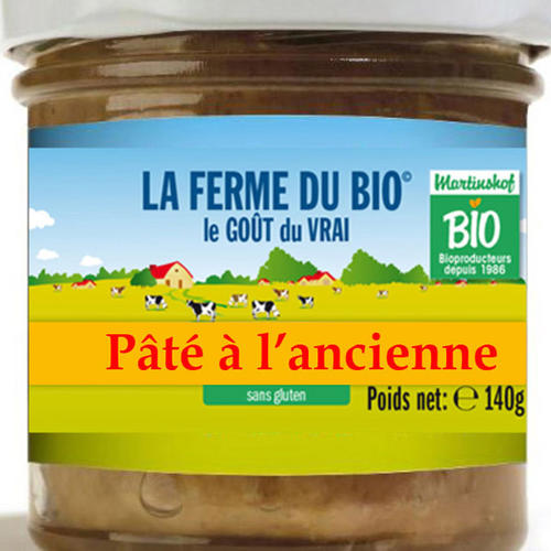 Pâté à l'ancienne 140g 