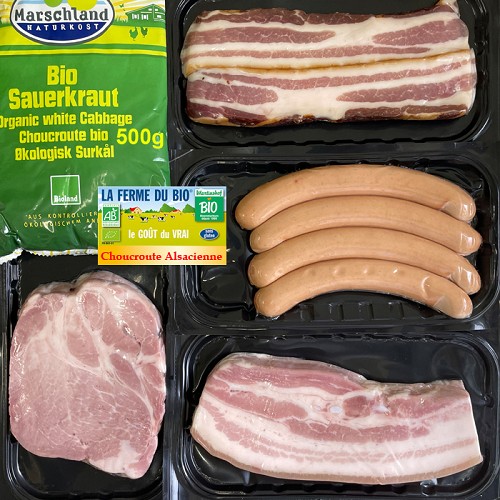 Choucroute Alsacienne garnie - 1280g