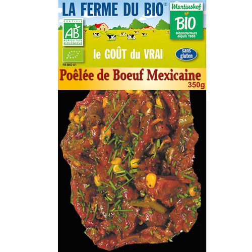 Poêlée Mexicaine de boeuf 300g