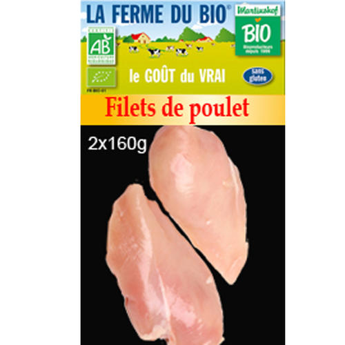 Filet de poulet 2x160g
