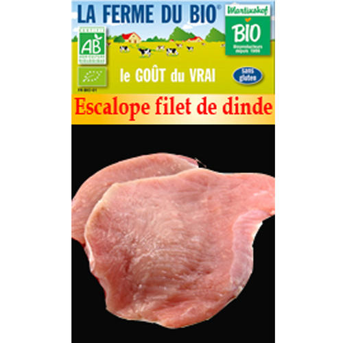 Escalope de filet de dinde 2x160g
