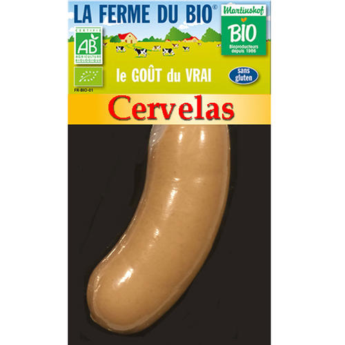 Cervelas / Saucisse de viande 180g
