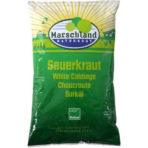 Choucroute crue par fermentation lactique naturelle 500g
