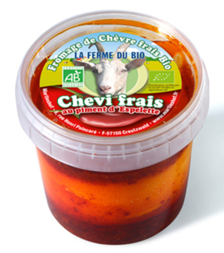 Chevi frais Espelette 150g