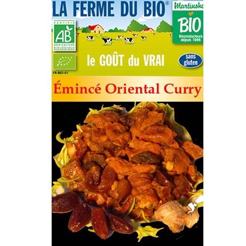 Émincé Oriental au curry 300g