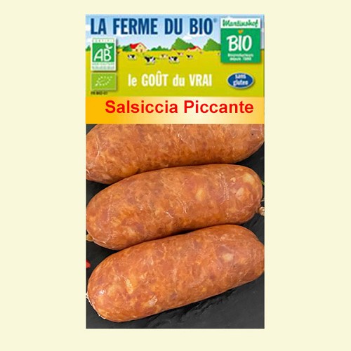 Salsiccia Piccante 3x60g - NOUVEAUTE